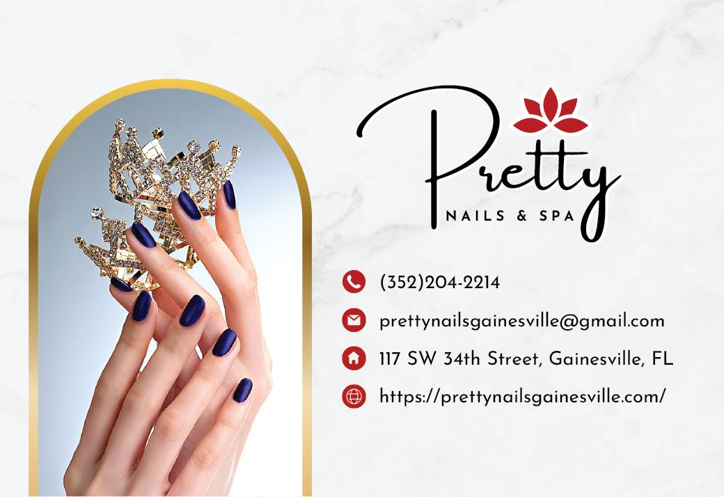 32607P00 Pretty Nails And Spa - Gift card - 85 x 11-01